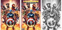 Ultimate Invasion #1 (2023) Set of 3 Trade Virgin Sketch Mico Suayan