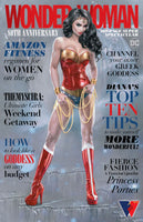 WONDER WOMAN 80th ANNIVERSARY #1 NATALI SANDERS KRS TRADE & VIRGIN VARIANT PACK