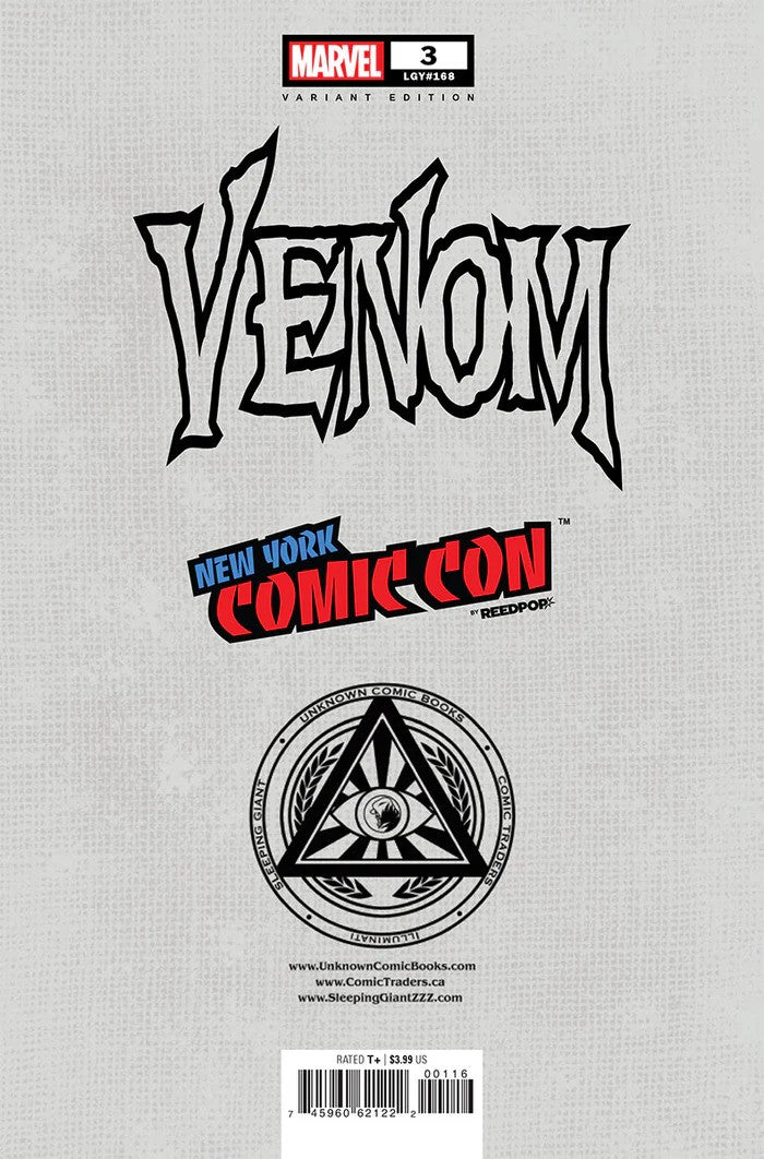 FOIL] VENOM #3 EXCLUSIVE FACSIMILE STEGMAN EXCLUSIVE NYCC
