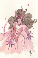 SCARLET WITCH & QUICKSILVER #1 PEACH MOMOKO VIRGIN VARIANT (FEB24)
