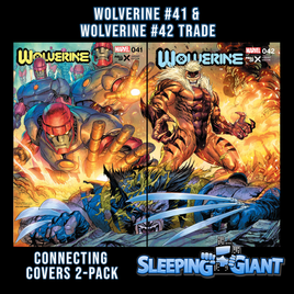 WOLVERINE #41 & #42 TYLER KIRKHAM TRADE CONNECTING COVERS MEGACON EXCLUSIVE 2-PACK