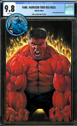 FAME: HARRISON FORD RED HULK ZAVALA MEGACON EXCLUSIVE VIRGIN [CGC 9.8 BLUE LABEL]