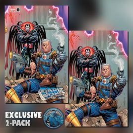 CABLE LOVE & CHROME #1 CONNECTING COVER TYLER KIRKHAM EXCLUSIVE TRADE & VIRGIN VARIANT PACK