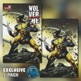 WOLVERINE REVENGE #4 RED BAND CONNECTING COVER MICO SUAYAN EXCLUSIVE TRADE & VIRGIN VARIANT PACK