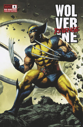 WOLVERINE REVENGE #4 RED BAND CONNECTING COVER MICO SUAYAN TRADE VARIANT -  SG1-163