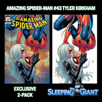 AMAZING SPIDER-MAN #43 TYLER KIRKHAM TRADE & VIRGIN VARIANT PACK (FEB24)