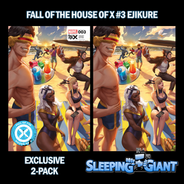 FALL OF THE HOUSE OF X #3 CONNECTING EJIKURE TRADE & VIRGIN VARIANT PACK (MAR24)