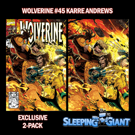 WOLVERINE #45 KARRE ANDREWS TRADE & VIRGIN VARIANT PACK (MAR24)