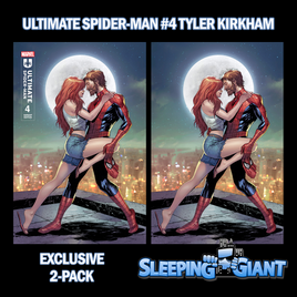 ULTIMATE SPIDER-MAN #4 TYLER KIRKHAM EXCLUSIVE TRADE & VIRGIN VARIANT PACK (APR24)