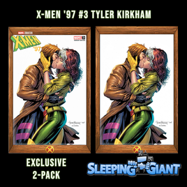 X-MEN '97 #3 TYLER KIRKHAM EXCLUSIVE TRADE & VIRGIN VARIANT PACK (MAY24)