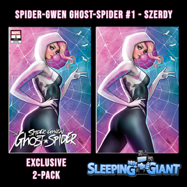 SPIDER-GWEN: THE GHOST-SPIDER #1 NATHAN SZERDY EXCLUSIVE TRADE & VIRGIN VARIANT PACK (MAY24)