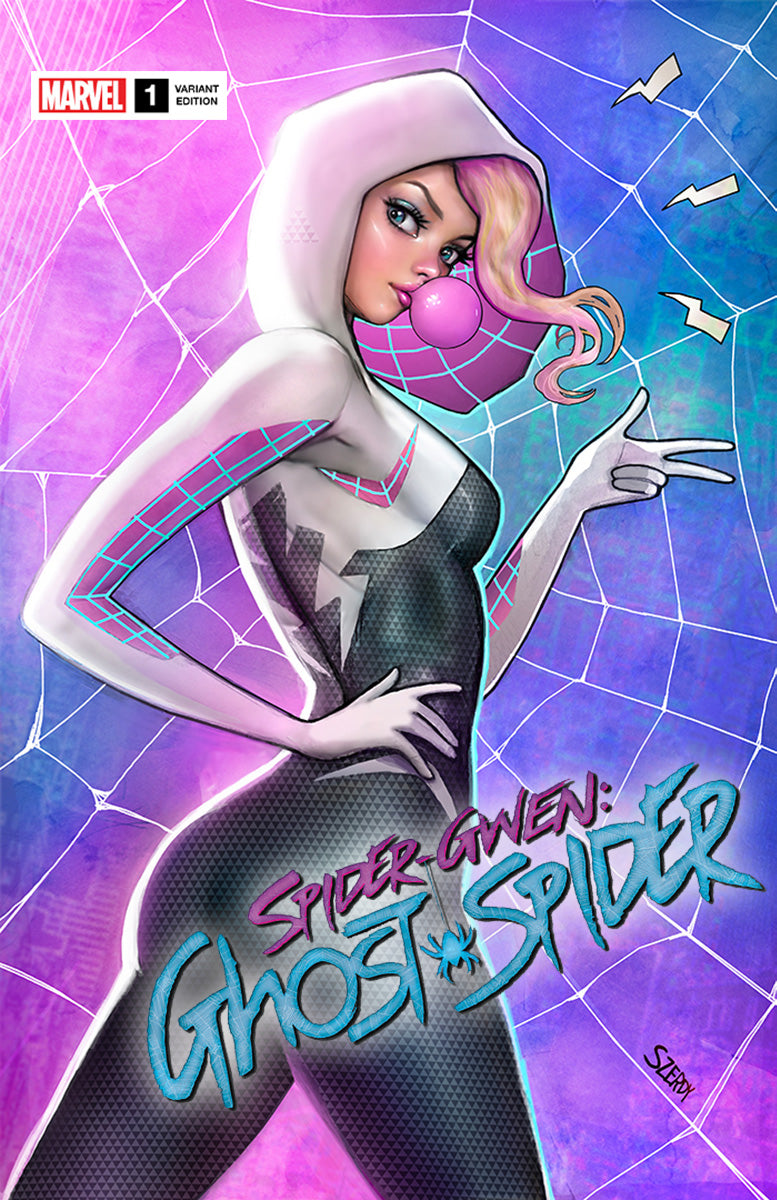 SPIDER-GWEN: THE GHOST-SPIDER #1 NATHAN SZERDY EXCLUSIVE TRADE VARIANT ...