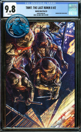 TEENAGE MUTANT NINJA TURTLES: THE LAST RONIN II #2 MARCO MASTRAZZO VIRGIN [CGC 9.8 BLUE LABEL]