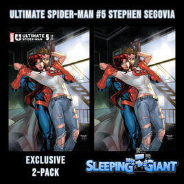 ULTIMATE SPIDER-MAN #5 STEPHEN SEGOVIA EXCLUSIVE TRADE & VIRGIN VARIANT PACK