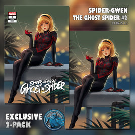 SPIDER-GWEN: THE GHOST-SPIDER #2 LEIRIX LI EXCLUSIVE TRADE & VIRGIN VARIANT PACK