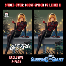 SPIDER-GWEN: THE GHOST-SPIDER #2 LEIRIX LI EXCLUSIVE TRADE & VIRGIN VARIANT PACK