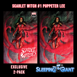 SCARLET WITCH #1 PUPPETEER LEE EXCLUSIVE TRADE & VIRGIN VARIANT PACK (JUN24)