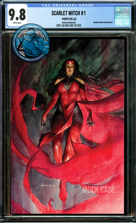 SCARLET WITCH #1 PUPPETEER LEE EXCLUSIVE VIRGIN VARIANT [CGC 9.8 BLUE LABEL]