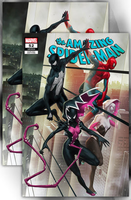 AMAZING SPIDER-MAN #52 EJIKURE EXCLUSIVE TRADE & VIRGIN VARIANT PACK