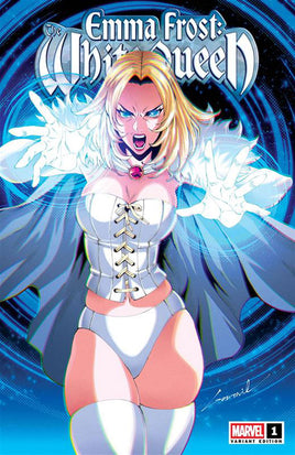 EMMA FROST WHITE QUEEN #1 GODTAIL AMAZING CON/HEROES CON EXCLUSIVE TRADE VARIANT