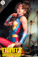 TRINITY DAUGHTER OF WONDER WOMAN #1 KYUYONG EOM TRADE & VIRGIN VARIANT PACK