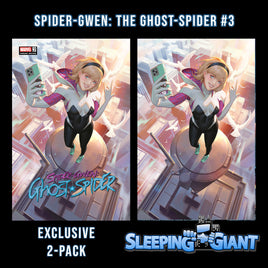 SPIDER-GWEN: THE GHOST-SPIDER #3 EJIKURE TRADE & VIRGIN VARIANT PACK VARIANT