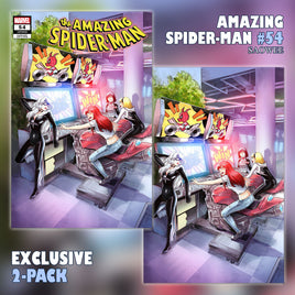 AMAZING SPIDER-MAN #54 SAOWEE TRADE & VIRGIN VARIANT PACK VARIANT