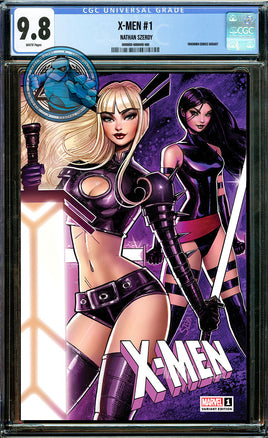 X-MEN #1 NATHAN SZERDY TRADE [CGC 9.8 BLUE LABEL]