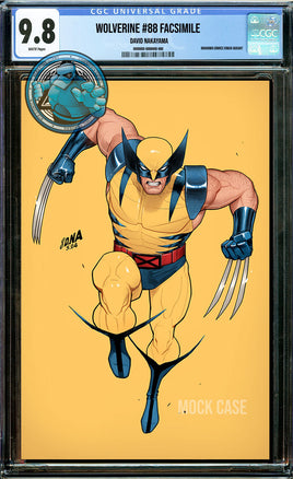 WOLVERINE #88 FACSIMILE DAVID NAKAYAMA VIRGIN [CGC 9.8 BLUE LABEL]