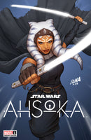 STAR WARS AHSOKA #1 DAVID NAKAYAMA TRADE & VIRGIN VARIANT PACK