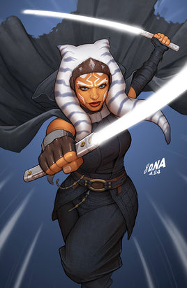 STAR WARS AHSOKA #1 DAVID NAKAYAMA EXCLUSIVE VIRGIN VARIANT -  SG1-090