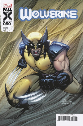 WOLVERINE #50 RYAN STEGMAN RATIO VATIANT [1:50]