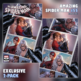 AMAZING SPIDER-MAN #55 EJIKURE TRADE & VIRGIN VARIANT PACK VARIANT