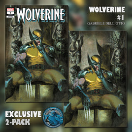 WOLVERINE #1 GABRIELE DELL’OTTO TRADE & VIRGIN VARIANT PACK VARIANT