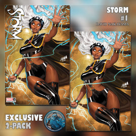 STORM #1 DAVID NAKAYAMA TRADE & VIRGIN VARIANT PACK VARIANT