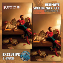 ULTIMATE SPIDER-MAN #10 MIGUEL MERCADO TRADE & VIRGIN VARIANT PACK