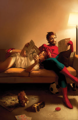 ULTIMATE SPIDER-MAN #10 MIGUEL MERCADO VIRGIN VARIANT -  SG1-104
