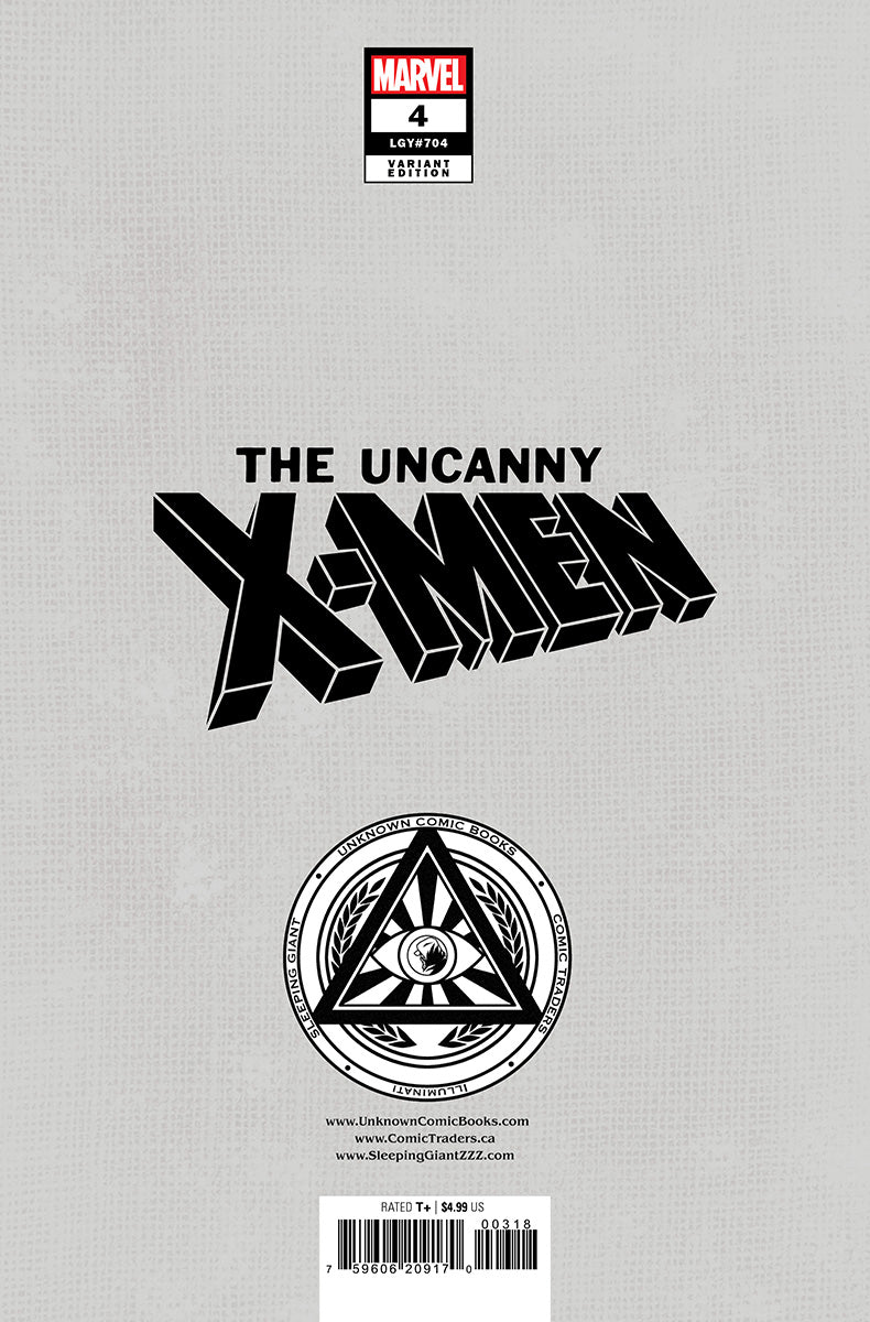 UNCANNY X-MEN #4 CONNECTING COVER TYLER KIRKHAM TRADE VARIANT| Sleeping ...