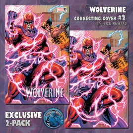 WOLVERINE #2 CONNECTING COVER TYLER KIRKHAM EXCLUSIVE TRADE & VIRGIN VARIANT PACK