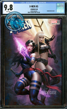 X-MEN #5 KENDRICK LIM TRADE [CGC 9.8 BLUE LABEL]