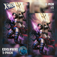X-MEN #5 KENDRICK LIM TRADE & VIRGIN VARIANT PACK