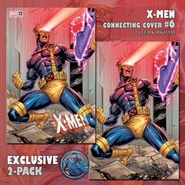 X-MEN #6 CONNECTING COVER TYLER KIRKHAM TRADE & VIRGIN VARIANT PACK