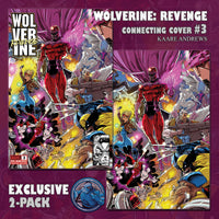 WOLVERINE: REVENGE #3 RED BAND [POLYBAG] KAARE ANDREWS TRADE & VIRGIN VARIANT PACK