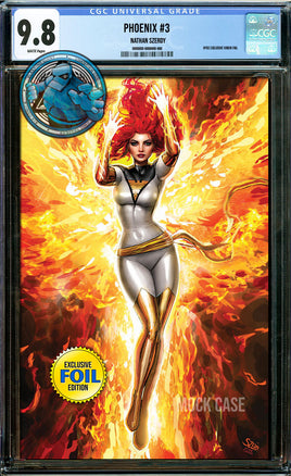 [FOIL] PHOENIX #3 NATHAN SZERDY VIRGIN NYCC 2024 EXCLUSIVE VIRGIN [CGC 9.8 BLUE LABEL]