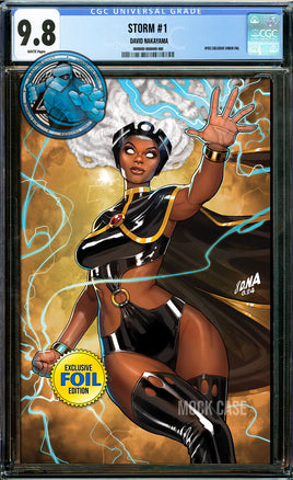 [FOIL] STORM #1 DAVID NAKAYAMA NYCC 2024 EXCLUSIVE VIRGIN [CGC 9.8 BLUE LABEL]