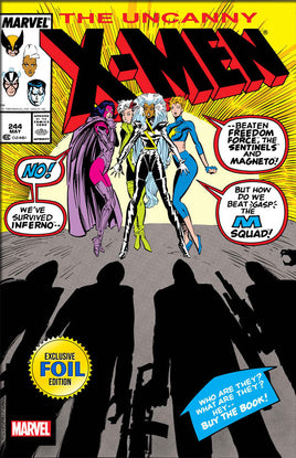 [FOIL] UNCANNY X-MEN #244 FACSIMILE MARC SILVESTRI TRADE VARIANT