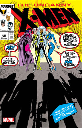 [FOIL] UNCANNY X-MEN #244 FACSIMILE MARC SILVESTRI VARIANT -  SG1-007