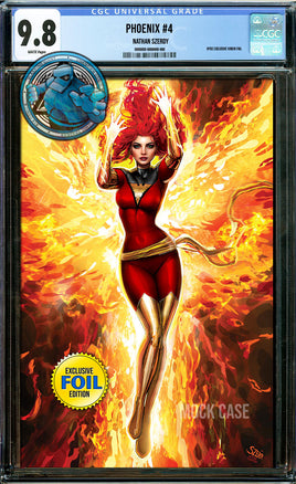 [FOIL] PHOENIX #4 NATHAN SZERDY VIRGIN NYCC 2024 EXCLUSIVE VIRGIN [CGC 9.8 BLUE LABEL]