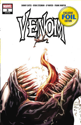 [FOIL] VENOM #3 EXCLUSIVE FACSIMILE STEGMAN EXCLUSIVE VARIANT 1ST FULL APP KNULL NYCC