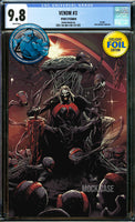 [FOIL] VENOM #3 EXCLUSIVE FACSIMILE STEGMAN EXCLUSIVE NYCC VARIANT 1ST FULL APP KNULL [CGC 9.8 BLUE LABEL]